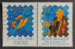 BELGIUM 2000 - BELGICA, 1v. + Tab, Fine Used - Usati