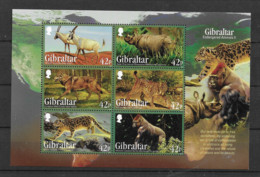 2011 MNH Gibraltar Mi Block 102 Postfris** - Gibraltar