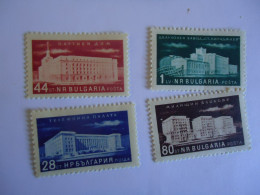 BULGARIA   MNH   SET 4 STAMPS   MONUMENTS - Neufs