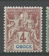 OBOCK N° 34 NEUF** LUXE SANS CHARNIERE / Hingeless / MNH - Nuovi