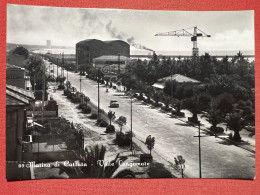 Cartolina - Marina Di Carrara - Viale Lungomare -  1953 - Massa