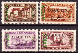 Alaouites 1925 Y.T.A5/8 **/MNH VF/F - Nuevos
