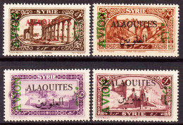 Alaouites 1925 Y.T.A5/8 **/MNH VF/F - Ungebraucht