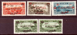 Alaouites 1926 Y.T.35/36,38/40 */MH VF/F - Neufs