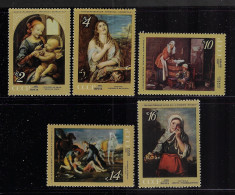 RUSSIA  1971 SCOTT #3867-3869,3871,3872  MH - Unused Stamps