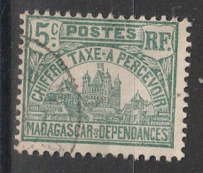 MADAGASCAR YT TAXE 10 Oblitéré - Postage Due