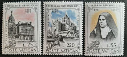 Vaticaanstad 1973 MNH Mi #617**-619**  3x S. Teresa - Ongebruikt