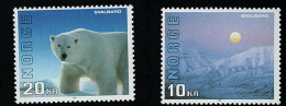 1996 Svalbard  Michel NO 1202 - 1203 Stamp Number NO 1115 - 1116 Yvert Et Tellier NO 1159 - 1160 Xx MNH - Neufs