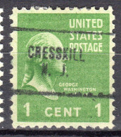 NJ-150; USA Precancel/Vorausentwertung/Preo; CRESSKILL (NJ), Type 704 - Préoblitérés