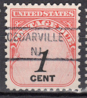 NJ-125; USA Precancel/Vorausentwertung/Preo; CEDARVILLE (NJ), Type 841 - Precancels