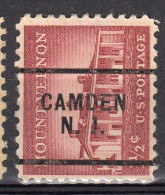 NJ-111; USA Precancel/Vorausentwertung/Preo; CAMDEN (NJ), Type 256 - Precancels