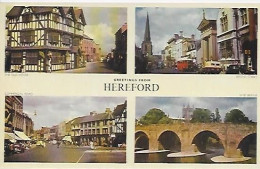 CPM Greetings From Hereford - Herefordshire