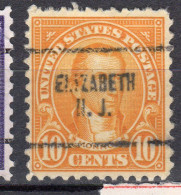 NJ-192; USA Precancel/Vorausentwertung/Preo; ELIZABETH (NJ), Type 704 - Precancels