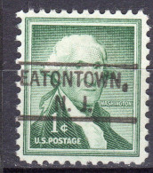 NJ-182; USA Precancel/Vorausentwertung/Preo; EATONTOWN (NJ), Type 804 - Precancels