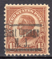 NJ-176; USA Precancel/Vorausentwertung/Preo; EAST ORANGE (NJ), Type 552 - Voorafgestempeld