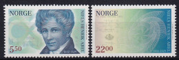 MiNr. 1434 - 1435 Norwegen       2002, 5. Juni. 200. Geburtstag Von Niels Henrik Abel - Postfrisch/**/MNH - Unused Stamps