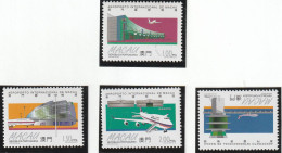 MACAO - N°786/9 ** (1995) Aéroport - Unused Stamps