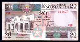 659-Somalie 20 Shilin 1989 D100 - Somalia