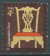 VEREINIGTE STAATEN ETATS UNIS USA 2003 Chippendale Chair Y.2004 4c USED SN 3755 YT 4107 MI 3815 SG 4093 - Used Stamps