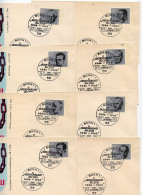 Germany, West 1964 8 FDCs Scott 883-890 German Resistance To The Nazis - 1961-1970