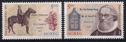 MiNr. 1452 - 1453 Norwegen       2002, 20. Nov. 200. Geburtstag Von Magnus Brostrup Landstad - Postfrisch/**/MNH - Neufs