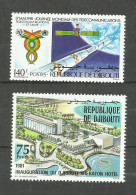 Djibouti N°530, 543 Neufs** Cote 4.35€ - Djibouti (1977-...)