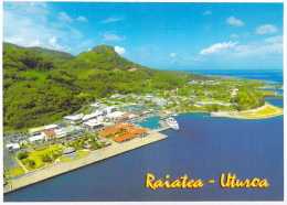 Polynésie Française  RAIATEA - UTUORA Capitale Des ÎLES Sous Le Vent  ( Photo Teva Sylvain Tahiti 1806) - Polynésie Française