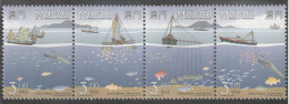 MACAO - N°830/3 ** (1996) Pêche - Unused Stamps