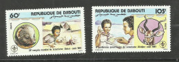 Djibouti N°539, 540 Neufs** Cote 3.90€ - Djibouti (1977-...)