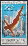 Sharjah Khor Fakkan Mi.Nr. 175A Olympia 1968 Mexiko, Turmspringen (2,40) - Schardscha