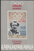 Sharjah Khor Fakkan Mi.Nr. 220Sb Olympiasiegerin 1948 Fanny Blankers-Koen (50) - Sharjah