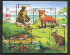 2002 MNH Gibraltar, Mi Block 51, Postfris** - Gibraltar