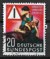 Bund 1953: Mi. 162 O Verkehrssicherheit- Unfallvorbeugung (6.-) - Gebraucht