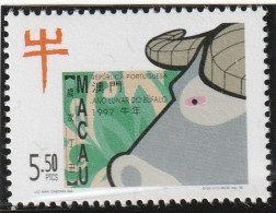 MACAO - N°843 ** (1997) Année Du Buffle - Unused Stamps