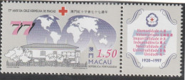 MACAO - N°869 ** (1997) Croix-Rouge - Neufs