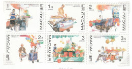 MACAO - N°889/94 ** (1998) Modes De Vie - Unused Stamps