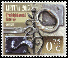 LITHUANIA - 2015 - STAMP MNH ** - Traditional Crafts In Lithuania - Lithuania