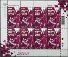 CYPRUS - 2022 - MINIATURE SHEET MNH ** - FIFA Football World Cup - Qatar - Nuovi