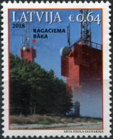 LATVIA - 2018 - STAMP MNH ** - Lighthouses Of Latvia. Ragaciems Lighthouse - Latvia