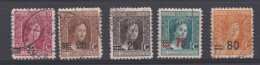 Luxembourg,n°113A 115+115A+116+117 ( Lux/ 2.1) - 1914-24 Marie-Adélaïde