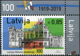 LATVIA - 2019 - STAMP MNH ** - Centenary Of Latvian Academy Of Art - Letonia