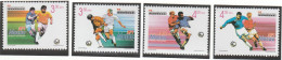 MACAO - N°905/8 ** (1998) Football - Unused Stamps