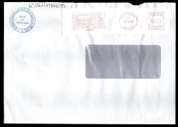 Mayotte Dzaoudzi 05 12 1995 EMA Flamme Illustrée Représentation Du Gouvernement - Storia Postale