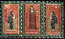 Hungary, 2020, Used, Saint Elizabeth Of Hungary  Mi. Nr.6141-3, Stamp From The Block, - Gebruikt