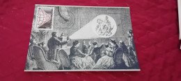 CARTOLINA  DESSIN DE MESNEL- SEANCE DE PROJECTION AU XIX S.- 1983 - Pubblicitari