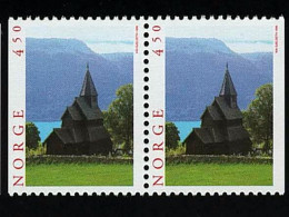 1996 Staff Church Michel NO 1209Dl/Dr AFA NO 1207Cv-h Norgeskatalogen NO 1258BB Xx MNH - Neufs