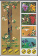 Singapur Mi.Nr. Klbg.1620-25II Blumen  - Singapore (1959-...)