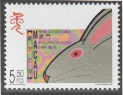 MACAO - N°935 ** (1999) Année Du Lièvre - Ungebraucht