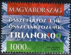 Hungary, 2020, Used, Treaty Of Trianon, Centenary  Mi. Nr.6148, Stamp From The Block, - Gebraucht