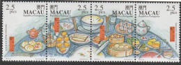 MACAO - N°969/72 ** (1999) Gastronomie - Ungebraucht